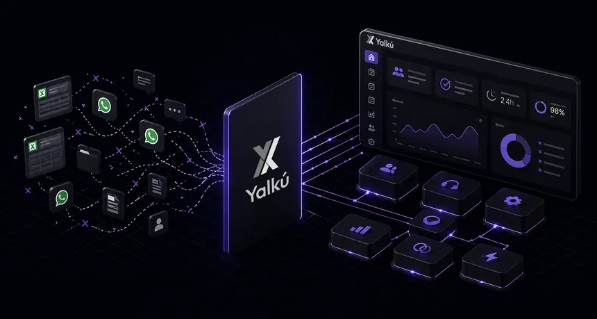 Caos operativo transformado en sistema con Yalkú